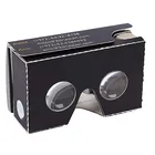 wholesale disposable printed custom logo coated/kraft paper packaging 3D VR glasses virtual Box