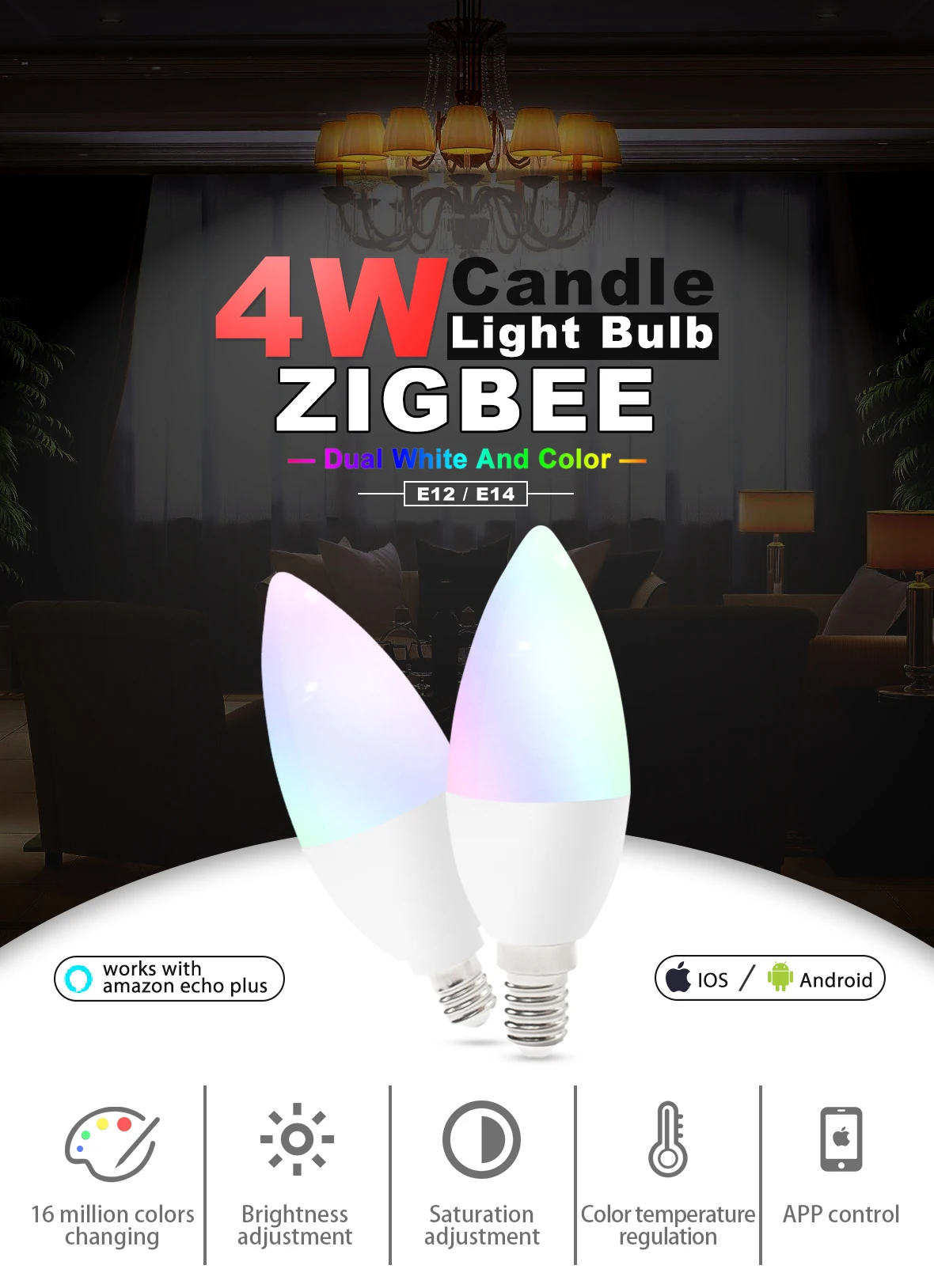Led Smart Dimmer Light Switch Bulb Zigbee Street Light - ANKUX.COM