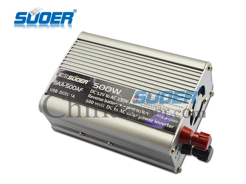  Suoer Low Price Solar Inverter 12v 220v 500W Power Inverter with CE ROHS  