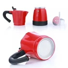 YRP Hot Selling Moka Pot Stovetop Espresso Portable Mocha Coffee Maker for Office and Homer electric coffee maker