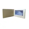 PU Leather video card with pu leather acrylic material business