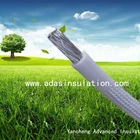 High temperature resistant Silicone rubber fiberglass braiding cable