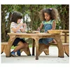 Better Price Of daycare furniture kids solid wood table and chair outdoor