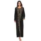 2018 fashion wholesale cheap islamic clothing muslim dress women abaya plus size in formal dress