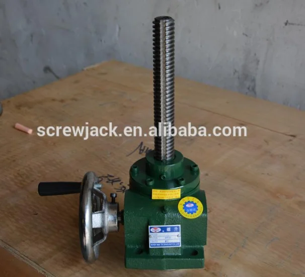 NOSEN Hot Sale Jack Lift Hand Wheel Screw Jack Manual Operate Screw Jack