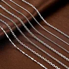 base chain 925 sterling silver jewelry necklace