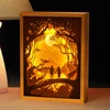 Specialized 3D Shadow Box Wall Art Aluminum Frame Light Box Wholesale Shadow Box Picture Frame