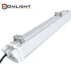 China supplier t8 led tube replacement 1200mm 40 watts 50 watts 60 watts waterproof ip65 led tri proof lamp