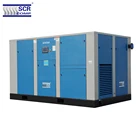 185kw 250HP 12 bar screw air compressor Stationary two-stage package air compressor (SCR250H)