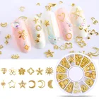 Design Nail Art Sticker New Punk Rivet Design Nail Art Sticker Tip Decal Manicure Metallic Ornament