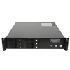 19inch Industrial rackmount chassis 2U server case/Storage chassis with screen 6Bay hotswap for 3.5 incg HDD