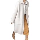 loose full long designer brand name women winter clothes coats