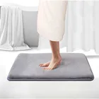 Eco-Friendly Bath Mats Absorbent Mat Soft Absorbent Memory Foam Bathroom Non-slip Carpets Bath Mats Rug