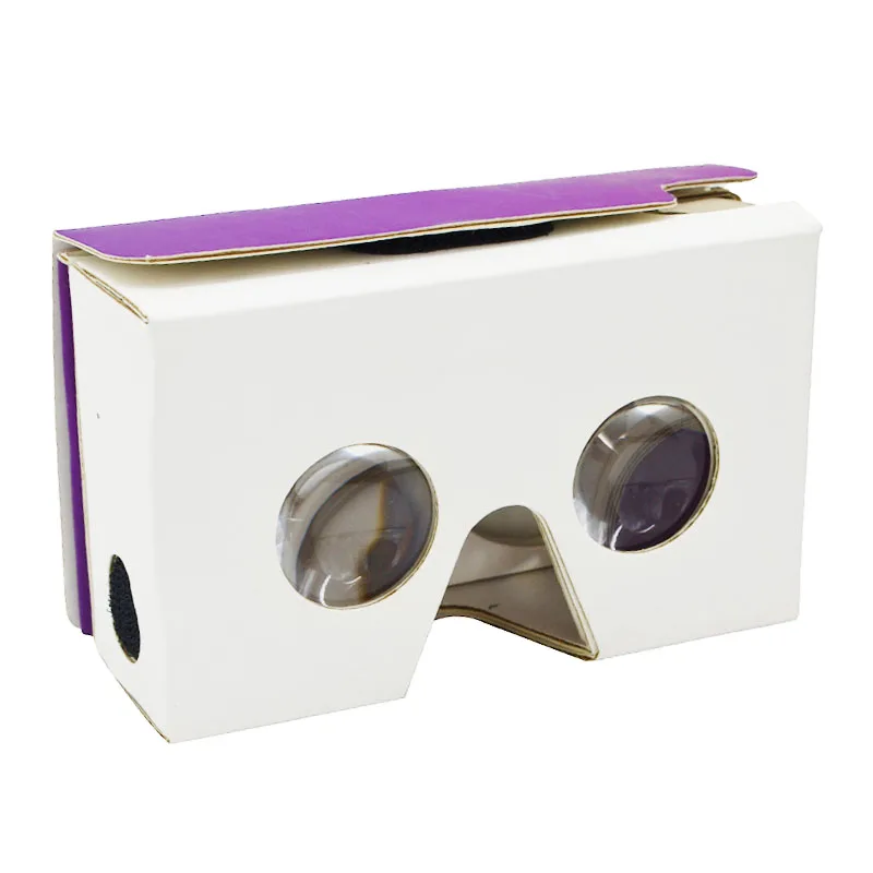 DIY google cardboard 3D glasses paper material use virtual reality v2.0 DIY 3d glasses google cardboard