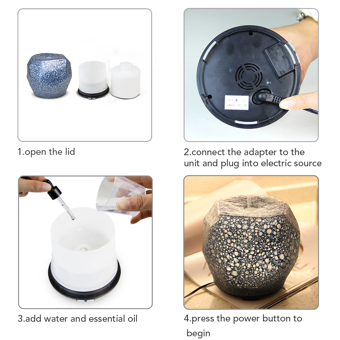 Multifunctional Fragrance Dispenser Essential Oil For Home Aromatherapy