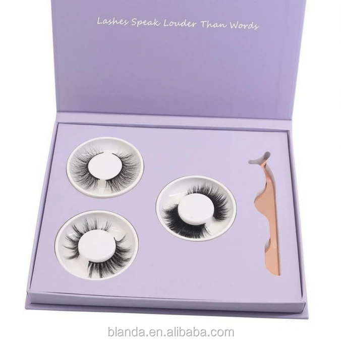 custom high-grade best selling product false eyelash paper box