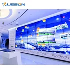 Full HD advertising player 2x3 led video wall/ led seamless 2x3 tv wall