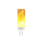 0.5W G4 LED Fire Effect Light Bulb 12V Flickering LED Flame Lamp 1700K Nature Fire Light Bulb for Christmas
