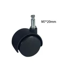 Nylon Furniture Caster Wheels for Baby Bed Office Chair Casters Locking Design PP