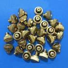 Brass Mist Nozzles Threaded Misting Fogging Spray Water Sprinkler Head 0.2-0.5mm Nozzle