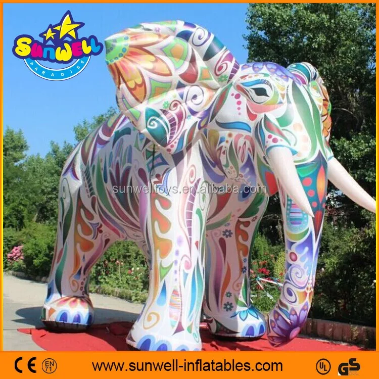 Nouveau design géant gonflable éléphant, Publicité Gonflable Éléphant, animaux gonflables