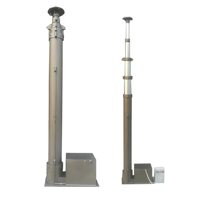 aluminum alloy high telecom aerial electric mast