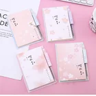 Sakura cartoon glue loaded portable small book