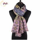 Inner Mongolia thin Mercerized wool printed winter scarves ladies