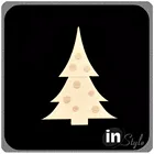 Wooden Christmas Tree Shapes Decoration Tag Wooden Wedding Party Embellishments Tag Art Crafts