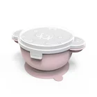 Antibacterial Baby Accessories Custom Infants Feeding Bowl Slip-resistant Tableware Set Baby Bowl With Sucker