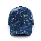 Heavy-brushed 6 panel cotton twill embroidery baseball cap custom logo