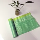HDPE/LDPE plastic recycle garbage bag trash bag on roll with side gusset