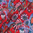 mocci Fashion design african baby rose print swimwear ryaon fabric for dress