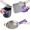 Household kitchen non-slip pot holder table heat resistant mat pad silicone trivet/coaster