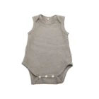 Shenzhen Competitive Price 100% Organic Cotton Sleeveless Spring Autumn Clothing For Baby Girls
