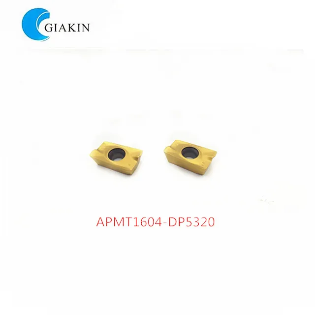 carbide tips milling insert for metal lathe apmt1604 dp5320