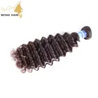wholesale all types brazilian hair top grade natural black deep curly virgin brazilian hair