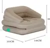 Foldable air bean bag beds, extra large beanbag sofa bedding , 2 in 1 functional bean bag chair