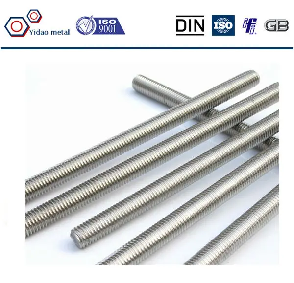 High Tensile Flexible Metal Rod,Threaded Rod With Hole,Thread Rod With