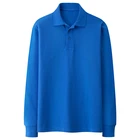 240g Rayon Cotton Thick Fabric Pique Polo Shirts Small Order Wholesale Clothing For Men Women Long Sleeve Shirts Manufacturer