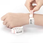 China Manufacturer Hospital Patient New Born Kids Medic Pink ID Wristband