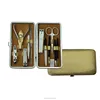 golden leather cover handmade leather covers manicure pedicure set 12 set manicure
