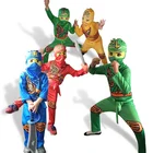 Ninjago Costume Children Fancy Party Dress Up Halloween Costume for Kids Ninja Cosplay Superhero Jumpsuits Set