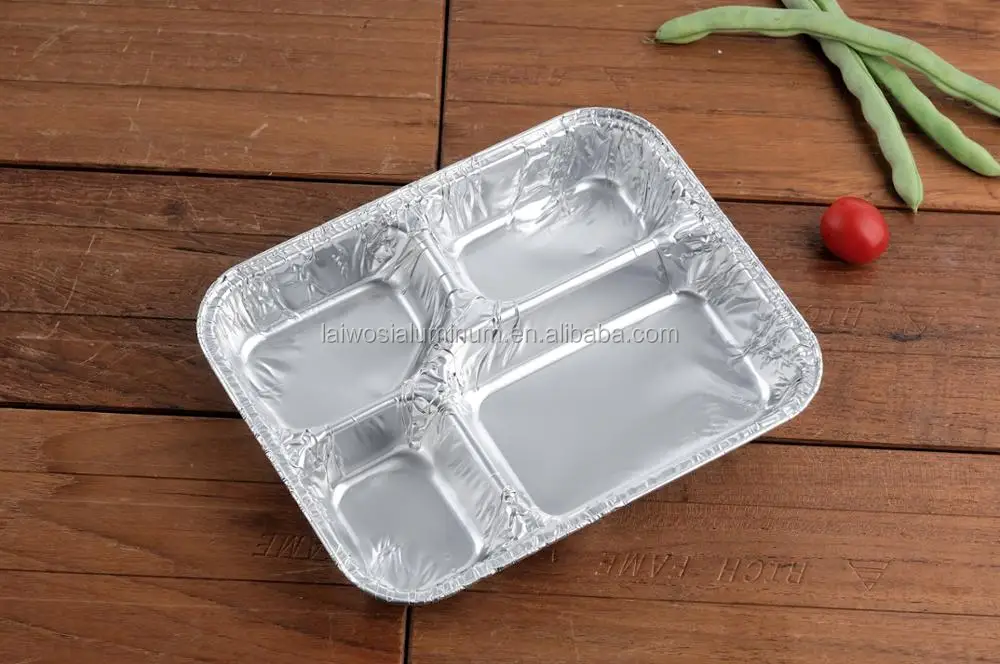 Aluminum foil lunch box