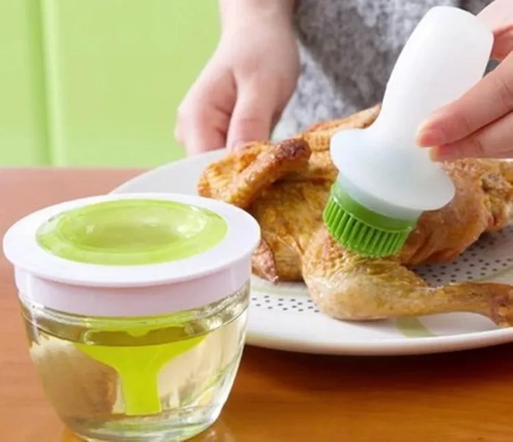 Chef's Basting Set Silicone Oil Brush