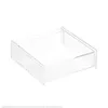 Clear Acrylic Storage Containers Acrylic Square Hinged-Lid Box Sturdy Display & Storage Box