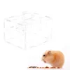 OEM ODM pmma plexi glass hamster cage clear custom acrylic hamster cage