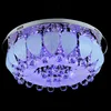 modern european ball k9 crystal ceiling lamp chandelier with leafves decorative