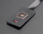 LED light Tactile Membrane Switch with multiple pillow embossed keys