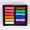 12 color 2 packing Top selling Temporary Color Hair Chalk In Gift Tin Ready color chalk for hair